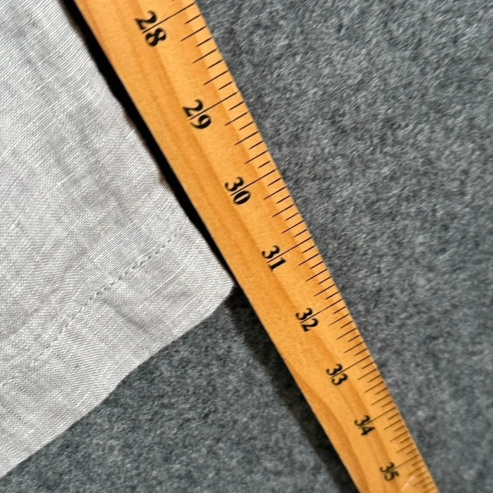 J.Crew Mens 100% Classic Fit Linen Pants Trousers Chambray Blue 32x32 NWT